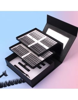 Magnetic Black crocodile skin kit